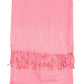 Sakkas 78" X 28" Rayon from Bamboo Soft Solid Pashmina Shawl / Wrap / Stole