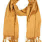 Sakkas 78" X 28" Rayon from Bamboo Soft Solid Pashmina Shawl / Wrap / Stole