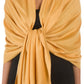 Sakkas 78" X 28" Rayon from Bamboo Soft Solid Pashmina Shawl / Wrap / Stole