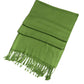 Sakkas 78" X 28" Rayon from Bamboo Soft Solid Pashmina Shawl / Wrap / Stole