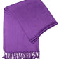 Sakkas 78" X 28" Rayon from Bamboo Soft Solid Pashmina Shawl / Wrap / Stole