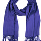 Sakkas 78" X 28" Rayon from Bamboo Soft Solid Pashmina Shawl / Wrap / Stole