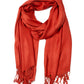 Sakkas 78" X 28" Rayon from Bamboo Soft Solid Pashmina Shawl / Wrap / Stole
