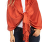 Sakkas 78" X 28" Rayon from Bamboo Soft Solid Pashmina Shawl / Wrap / Stole