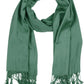 Sakkas 78" X 28" Rayon from Bamboo Soft Solid Pashmina Shawl / Wrap / Stole
