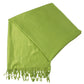 Sakkas 78" X 28" Rayon from Bamboo Soft Solid Pashmina Shawl / Wrap / Stole