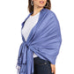 Sakkas 78" X 28" Rayon from Bamboo Soft Solid Pashmina Shawl / Wrap / Stole
