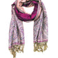 Sakkas 70" x 28" Big Paisley Jacquard Layered Woven Pashmina Shawl / Wrap Stole