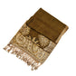 Sakkas 70" x 28" Big Paisley Jacquard Layered Woven Pashmina Shawl / Wrap Stole
