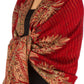 Sakkas 70" x 28" Big Paisley Jacquard Layered Woven Pashmina Shawl / Wrap Stole