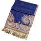 Sakkas 70" x 28" Big Paisley Jacquard Layered Woven Pashmina Shawl / Wrap Stole