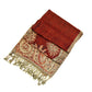Sakkas 70" x 28" Big Paisley Jacquard Layered Woven Pashmina Shawl / Wrap Stole