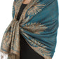 Sakkas 70" x 28" Big Paisley Jacquard Layered Woven Pashmina Shawl / Wrap Stole