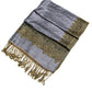 Sakkas 70" x 28" Border Pattern Layered Woven Pashmina Shawl Scarf Wrap Stole