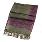 Sakkas 70" x 28" Border Pattern Layered Woven Pashmina Shawl Scarf Wrap Stole