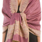 Sakkas 70" x 28" Border Pattern Layered Woven Pashmina Shawl Scarf Wrap Stole