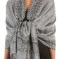 Sakkas 70" x 28" Border Pattern Layered Woven Pashmina Shawl Scarf Wrap Stole