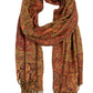 Sakkas Double Layer Jacquard Paisley Pashmina Shawl / Wrap / Stole