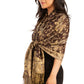 Sakkas Double Layer Jacquard Paisley Pashmina Shawl / Wrap / Stole