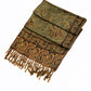 Sakkas Double Layer Jacquard Paisley Pashmina Shawl / Wrap / Stole