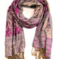 Sakkas Double Layer Jacquard Paisley Pashmina Shawl / Wrap / Stole