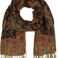 Sakkas Double Layer Jacquard Paisley Pashmina Shawl / Wrap / Stole