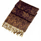 Sakkas Double Layer Jacquard Paisley Pashmina Shawl / Wrap / Stole