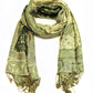 Sakkas Double Layer Jacquard Paisley Pashmina Shawl / Wrap / Stole