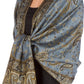 Sakkas Double Layer Jacquard Paisley Pashmina Shawl / Wrap / Stole