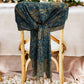 Sakkas Double Layer Jacquard Paisley Pashmina Shawl / Wrap / Stole