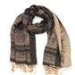 Sakkas Lightweight Two Tone Paisley Design Pashmina Fringe Scarf / Stole / Wrap