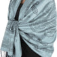 Sakkas Lightweight Two Tone Paisley Design Pashmina Fringe Scarf / Stole / Wrap