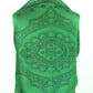 Sakkas Lightweight Two Tone Paisley Design Pashmina Fringe Scarf / Stole / Wrap