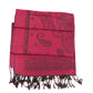 Sakkas Lightweight Two Tone Paisley Design Pashmina Fringe Scarf / Stole / Wrap