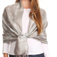 Sakkas Lightweight Two Tone Paisley Design Pashmina Fringe Scarf / Stole / Wrap