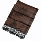 Sakkas Two Tone Rose Pashmina Scarf / Stole / Wrap