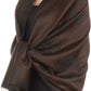 Sakkas Two Tone Rose Pashmina Scarf / Stole / Wrap