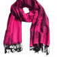 Sakkas Two Tone Rose Pashmina Scarf / Stole / Wrap
