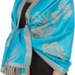 Sakkas Two Tone Rose Pashmina Scarf / Stole / Wrap