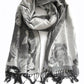 Sakkas Two Tone Rose Pashmina Scarf / Stole / Wrap