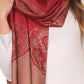 Sakkas Maela Long Extra Wide Traditional Patterned Fringe Pashmina Shawl / Scarve