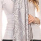 Sakkas Maela Long Extra Wide Traditional Patterned Fringe Pashmina Shawl / Scarve