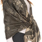 Sakkas Reiley Long Wide Floral Printed Patterened Fringe Pashmina Shawl / Scarf