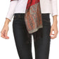 Sakkas Bela Long Wide Multi Patterned Tassel Fringe Pashmina Shawl / Wrap / Stole