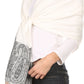 Sakkas Bela Long Wide Multi Patterned Tassel Fringe Pashmina Shawl / Wrap / Stole