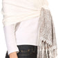 Sakkas Bela Long Wide Multi Patterned Tassel Fringe Pashmina Shawl / Wrap / Stole