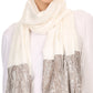 Sakkas Bela Long Wide Multi Patterned Tassel Fringe Pashmina Shawl / Wrap / Stole