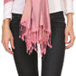 Sakkas Bela Long Wide Multi Patterned Tassel Fringe Pashmina Shawl / Wrap / Stole