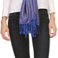 Sakkas Bela Long Wide Multi Patterned Tassel Fringe Pashmina Shawl / Wrap / Stole