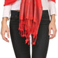 Sakkas Bela Long Wide Multi Patterned Tassel Fringe Pashmina Shawl / Wrap / Stole